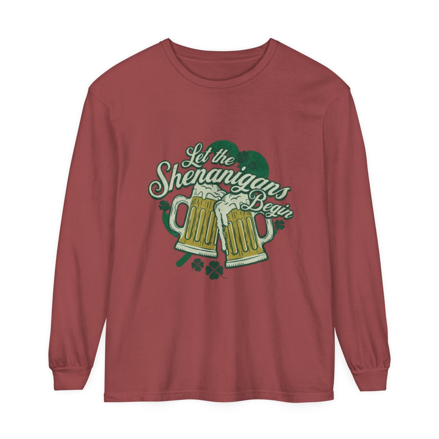 Let the Shenanigans Begin - Unisex Long Sleeve Tshirt