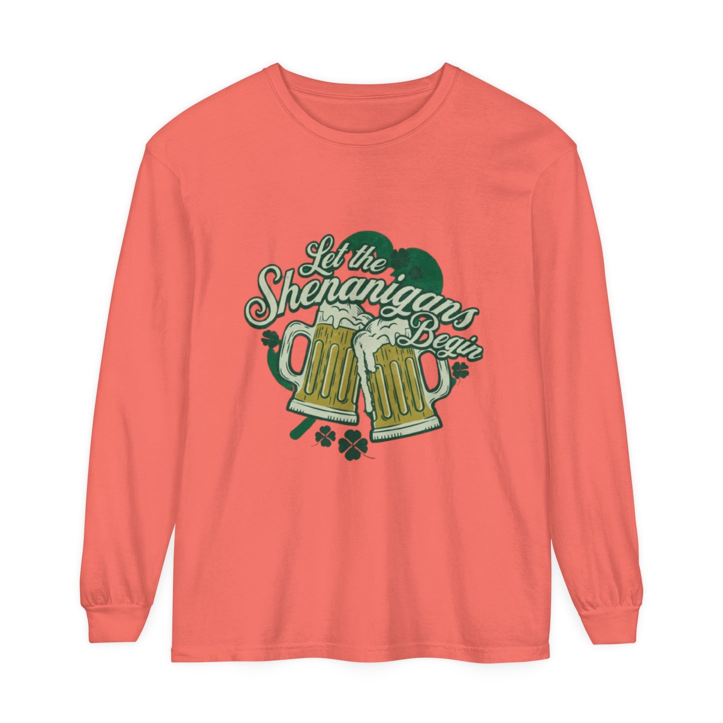 Let the Shenanigans Begin - Unisex Long Sleeve Tshirt