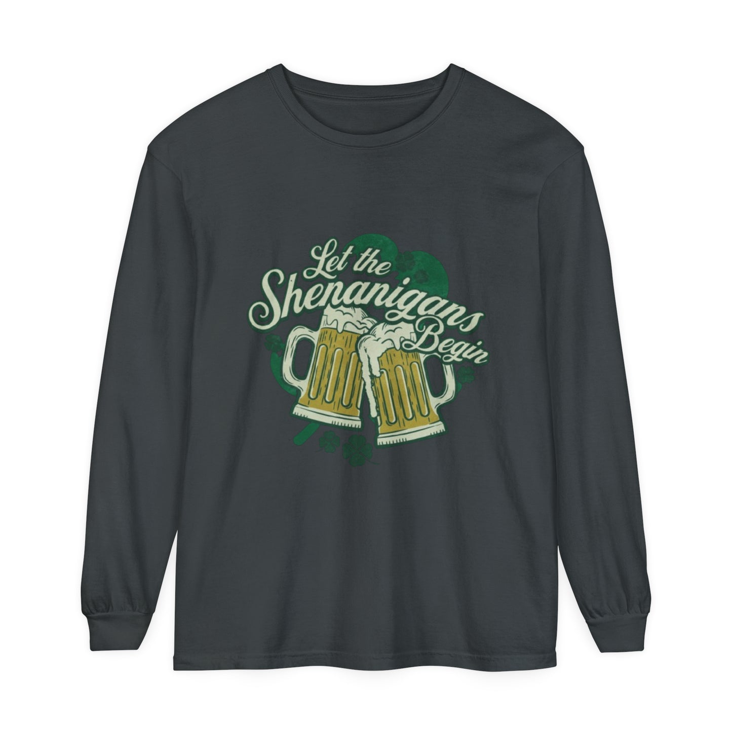 Let the Shenanigans Begin - Unisex Long Sleeve Tshirt