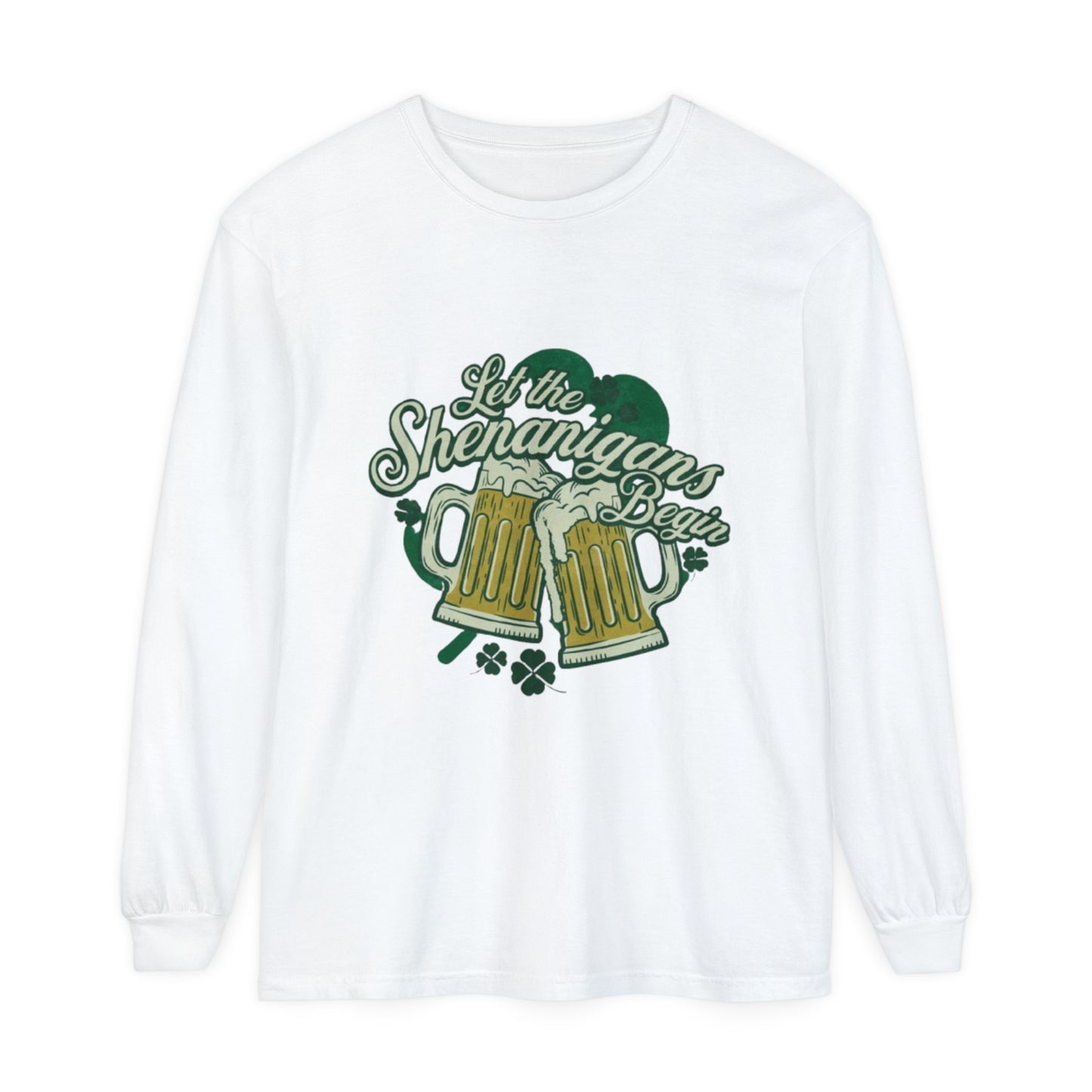 Let the Shenanigans Begin - Unisex Long Sleeve Tshirt