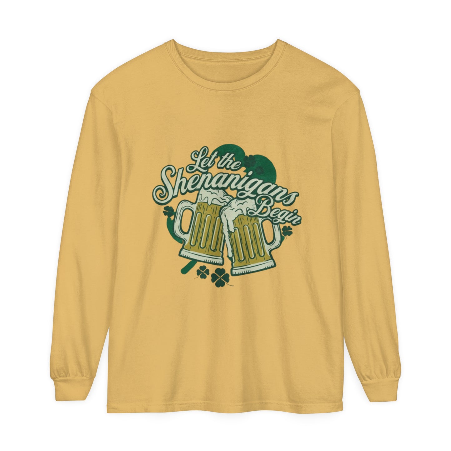 Let the Shenanigans Begin - Unisex Long Sleeve Tshirt