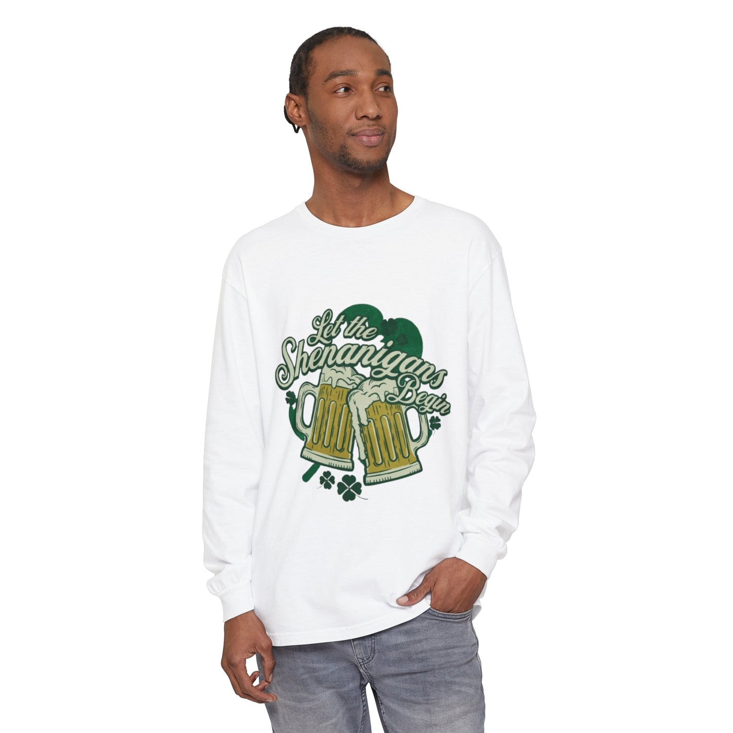 Let the Shenanigans Begin - Unisex Long Sleeve Tshirt