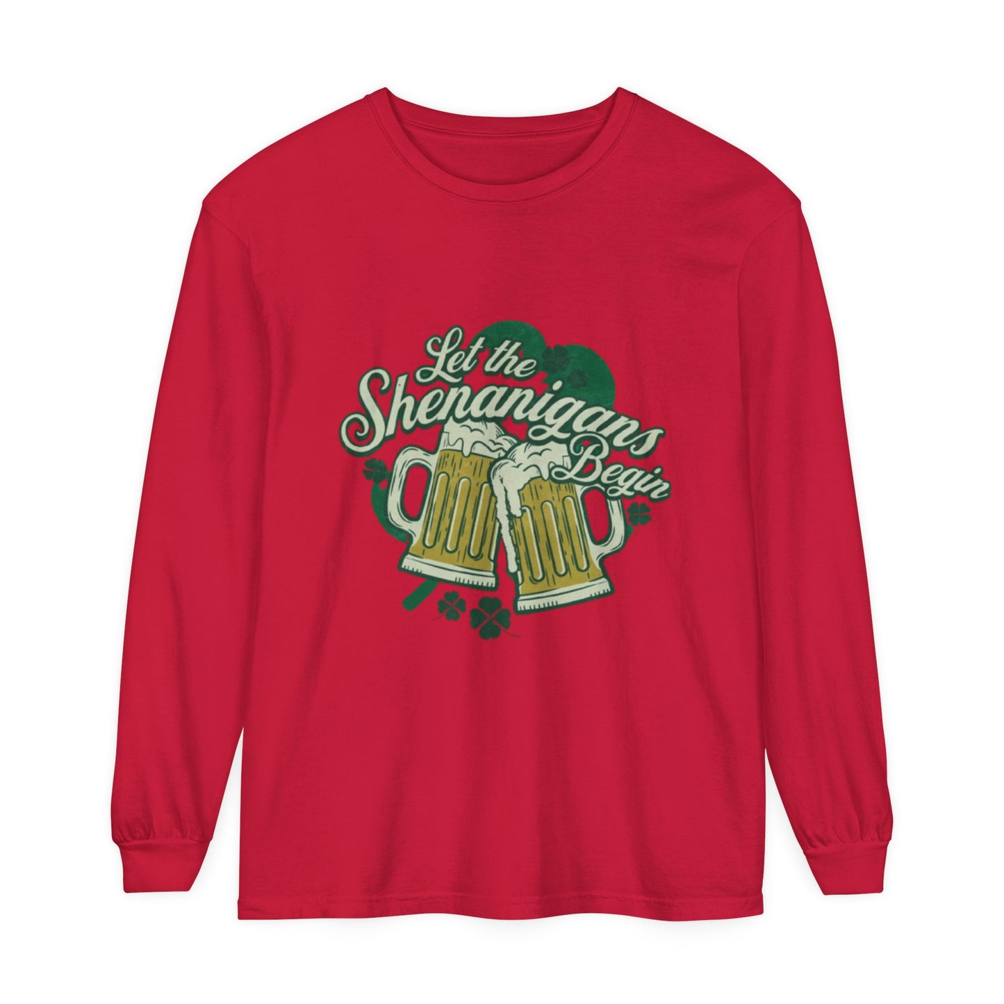 Let the Shenanigans Begin - Unisex Long Sleeve Tshirt