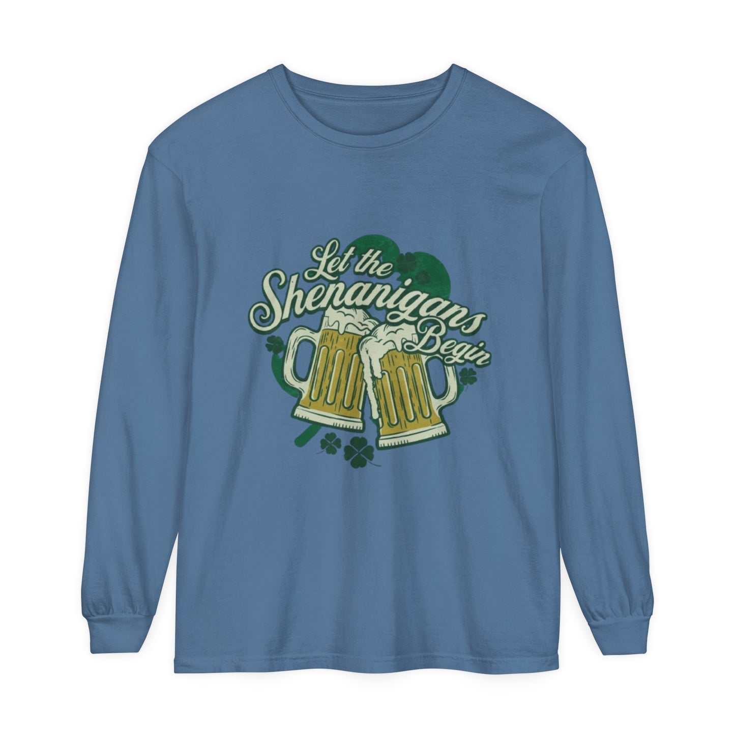 Let the Shenanigans Begin - Unisex Long Sleeve Tshirt