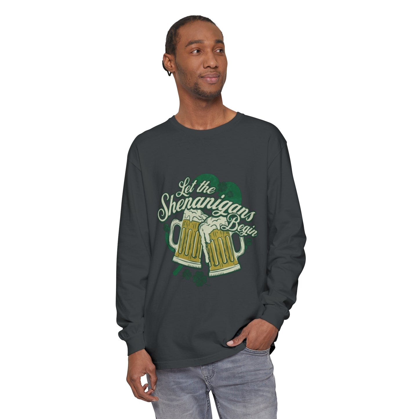 Let the Shenanigans Begin - Unisex Long Sleeve Tshirt