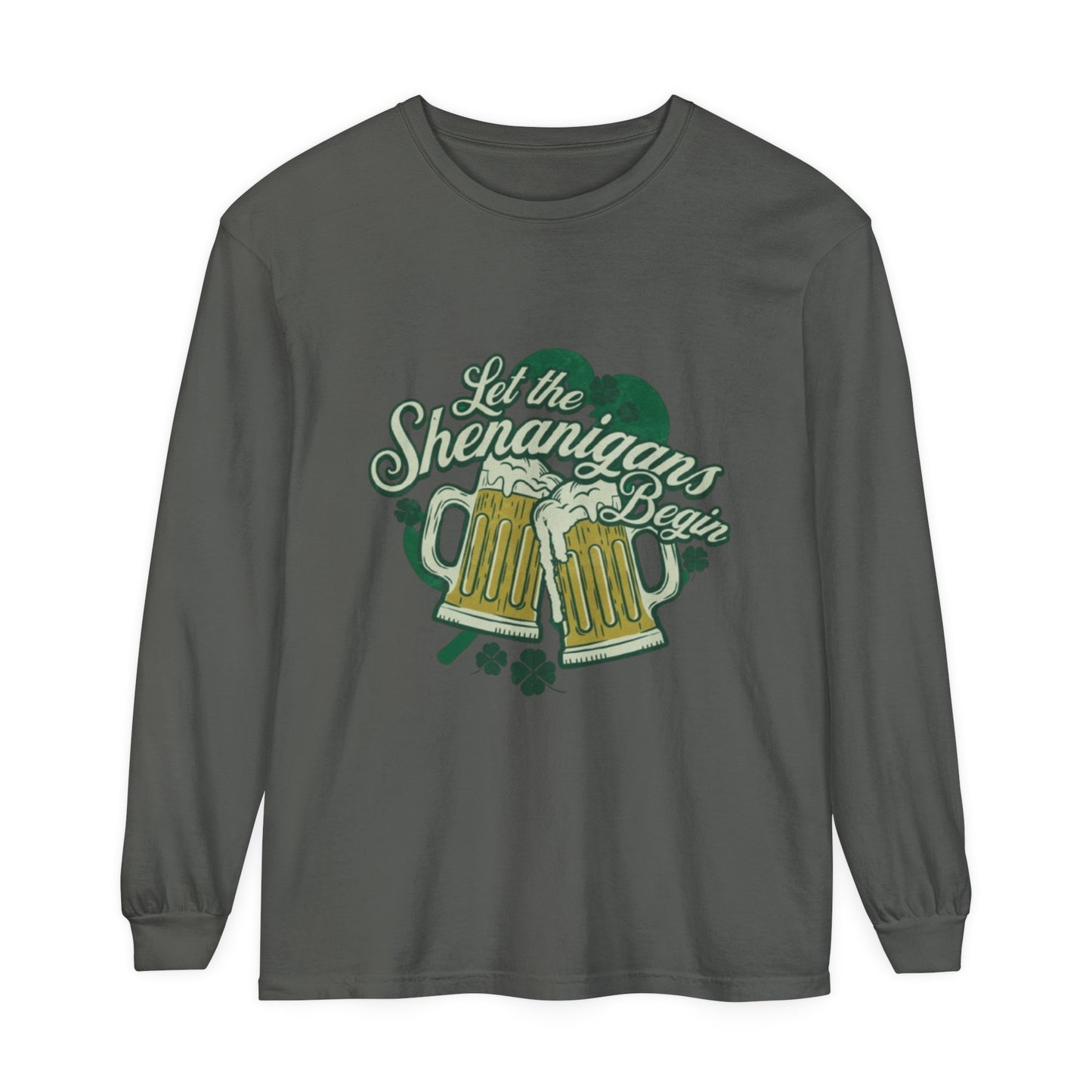 Let the Shenanigans Begin - Unisex Long Sleeve Tshirt