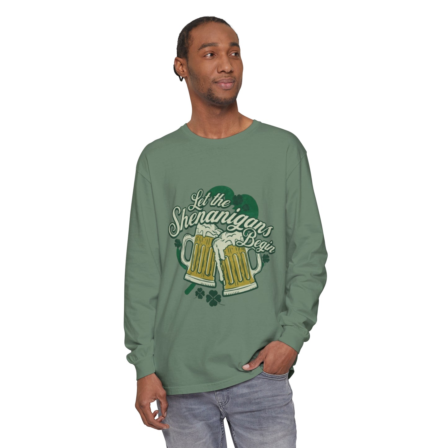 Let the Shenanigans Begin - Unisex Long Sleeve Tshirt