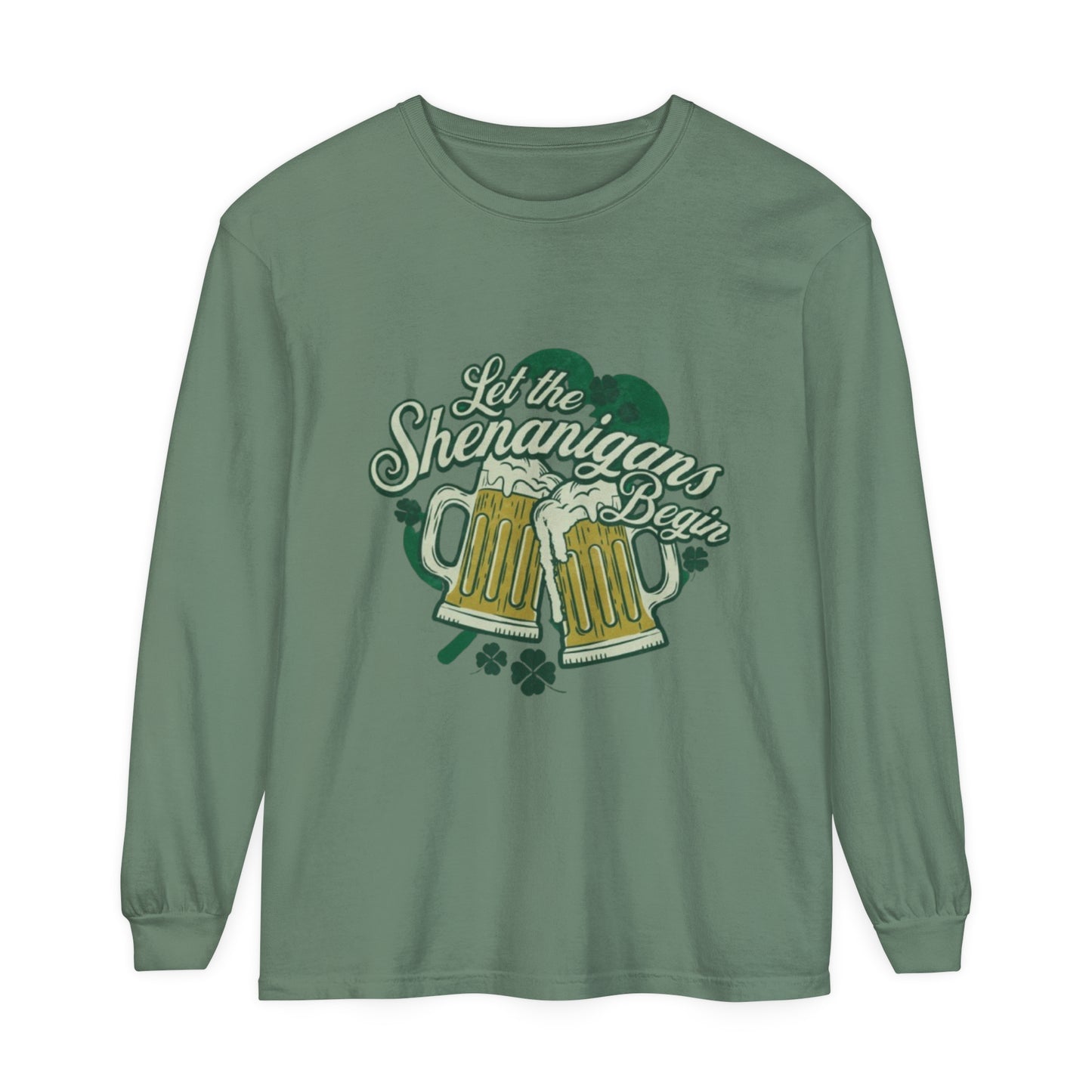 Let the Shenanigans Begin - Unisex Long Sleeve Tshirt